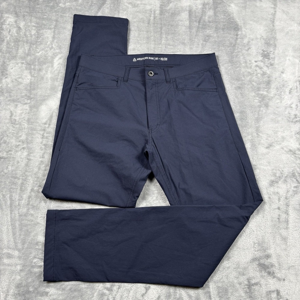 Western rise evolution 2.0 Navy jeans/chinos hybrid travel pant